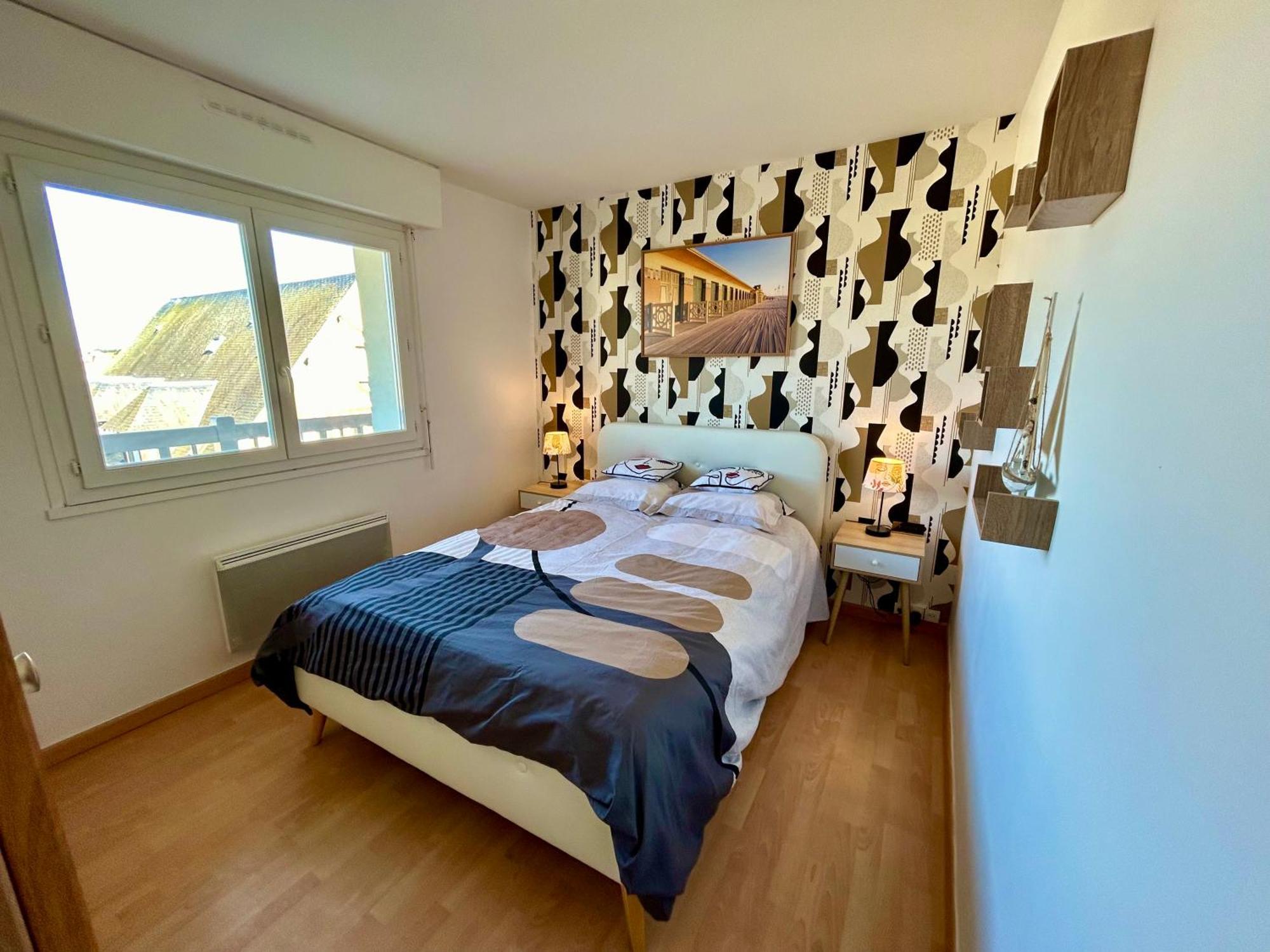 Appartement Vue Mer - 30 M De La Plage - 5 Minutes A Pied Du Centre Ville Et Du Casino Villers-sur-Mer Exterior foto